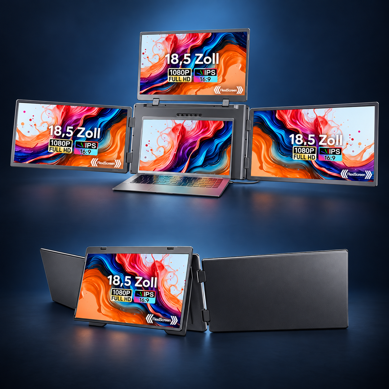 FlexiTriLap 14 pollici: l'estensione definitiva per lo schermo del laptop