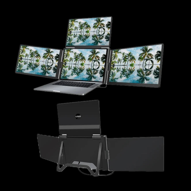 FlexiQuad 14 Zoll Dockstation - 250mm bis 350mm Bildschirmbreite