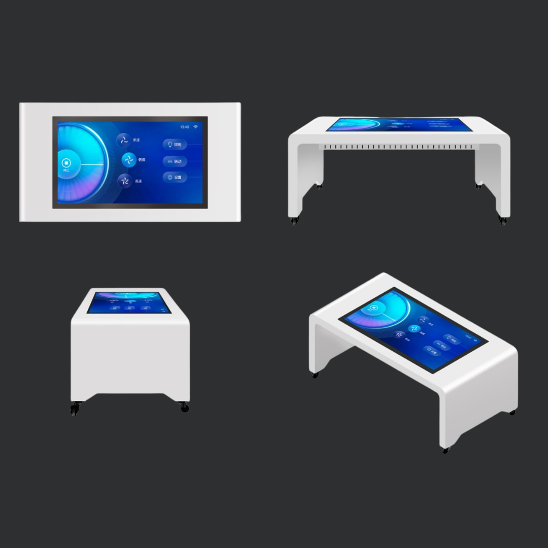FlexiTable G1000 T – Interaktiver 43 Zoll Touchscreen-Tisch für Unternehmen, Schulen und Messen