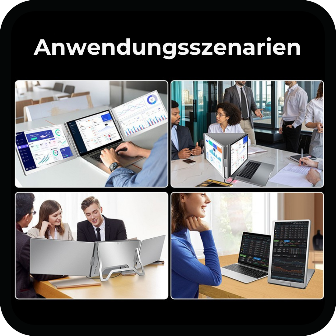 FlexiTriLap 16 Zoll - Grössere Displayfläche für noch besseres Arbeiten