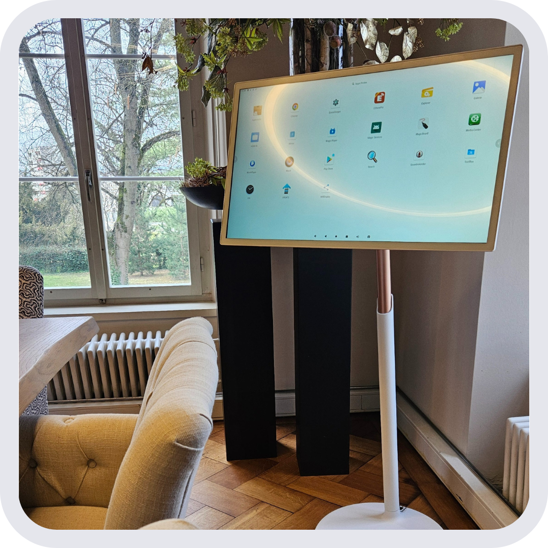 FlexiVision Pro 27" - Grenzenlose Ansichten - in Kompaktform