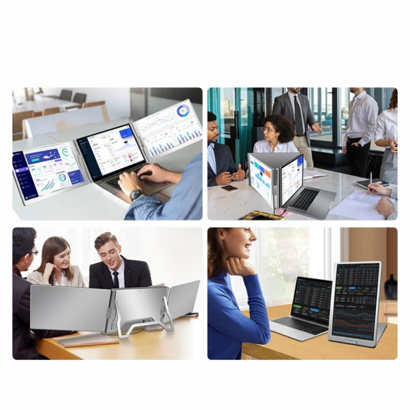 Flexi4Lap 14 Zoll – Die Ultimative Multi-Screen-Erweiterung - 309mm bis 425mm Bildschirmbreite