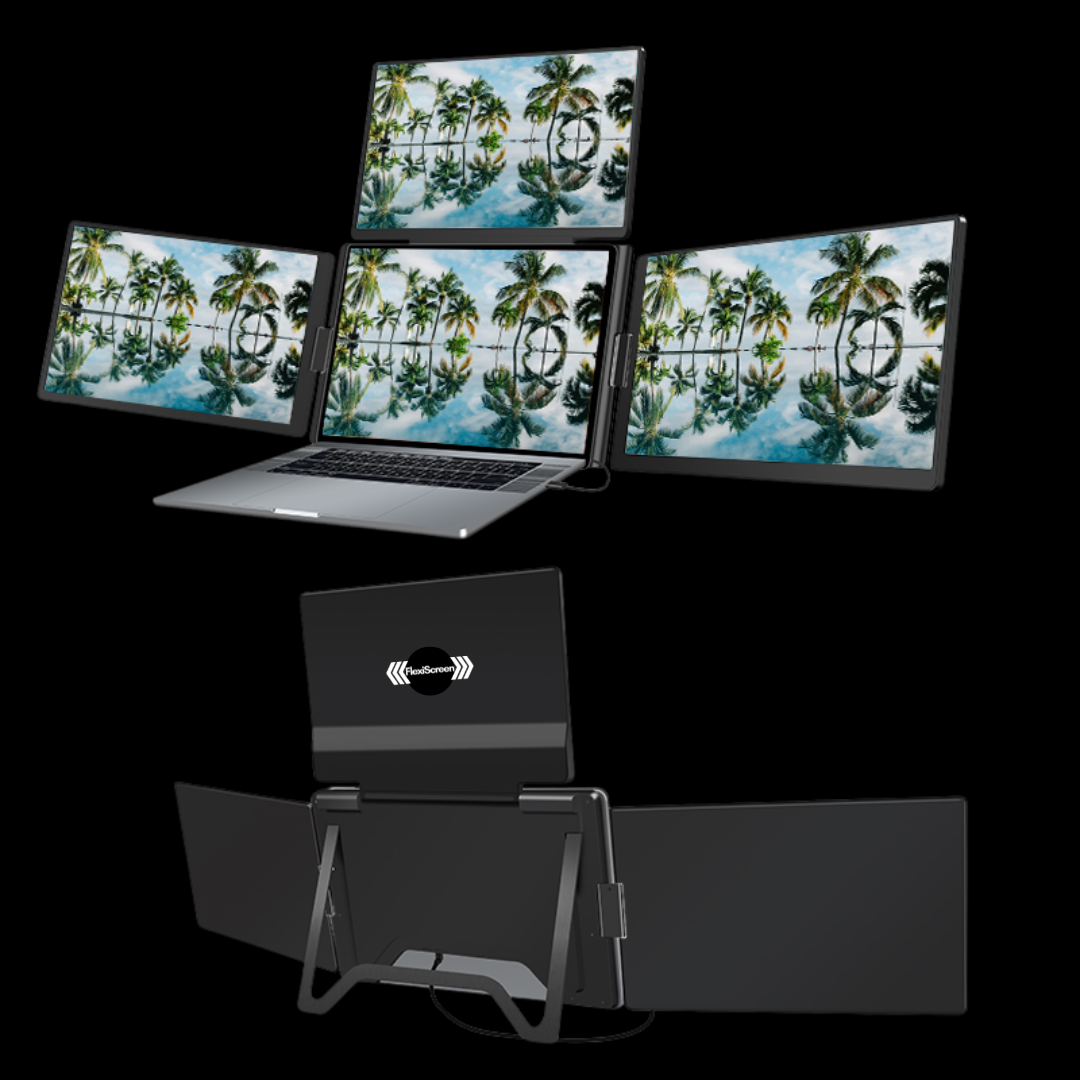 FlexiQuad 14 Zoll Dockstation - 250mm bis 350mm Bildschirmbreite