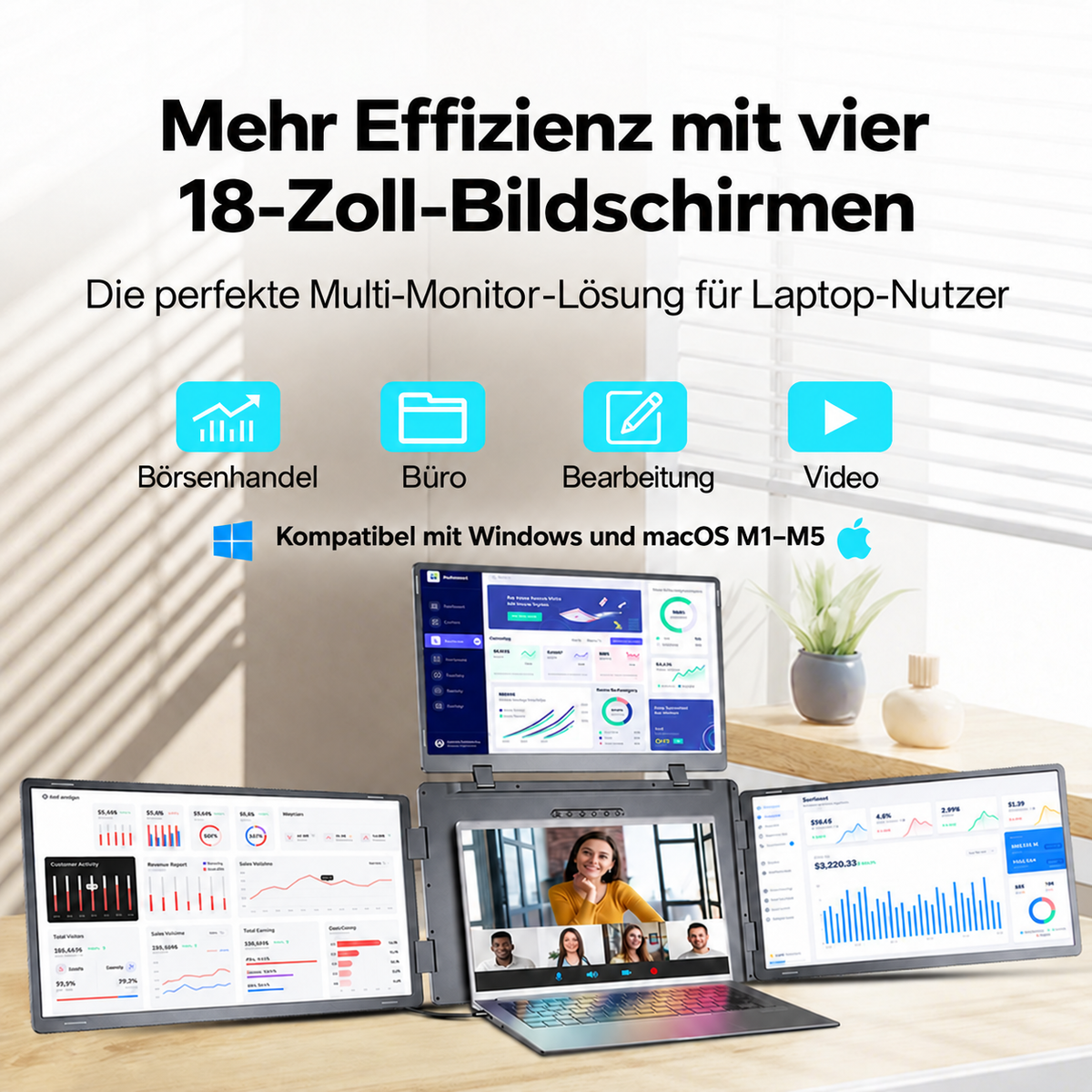 FlexiTriLap 14 pollici: l'estensione definitiva per lo schermo del laptop