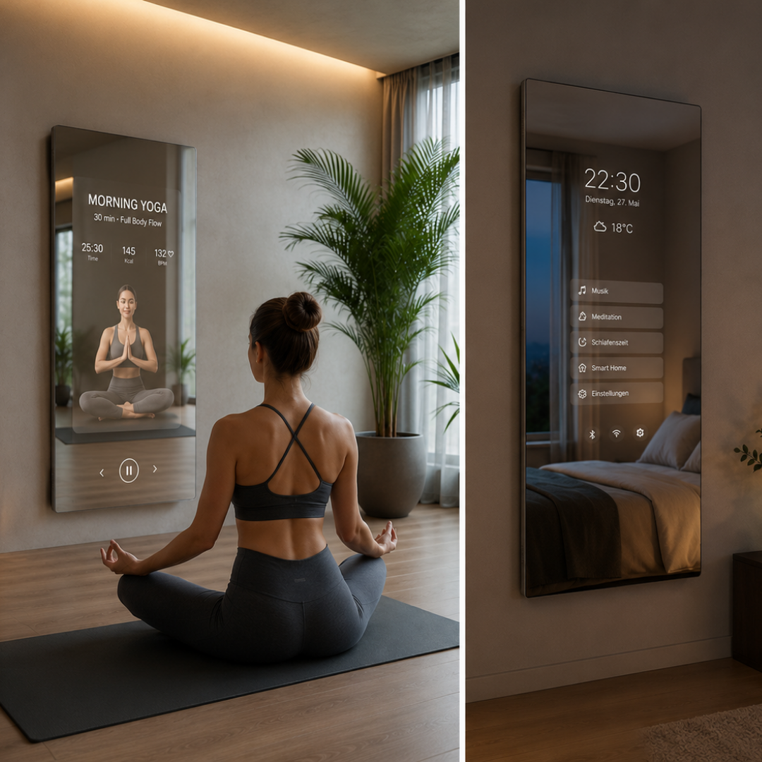 FlexiScreen Magic Mirror mit integriertem Touchscreen Display 32"