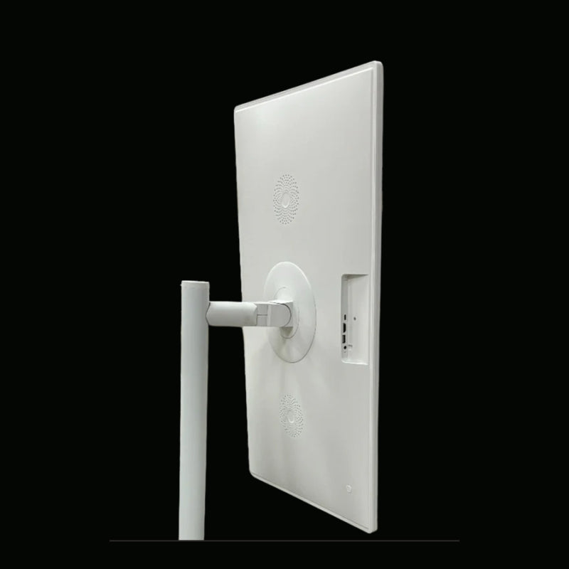 FlexiVision Pro mit 32-Zoll-Touch-Display, das um 90 Grad drehbar ist.