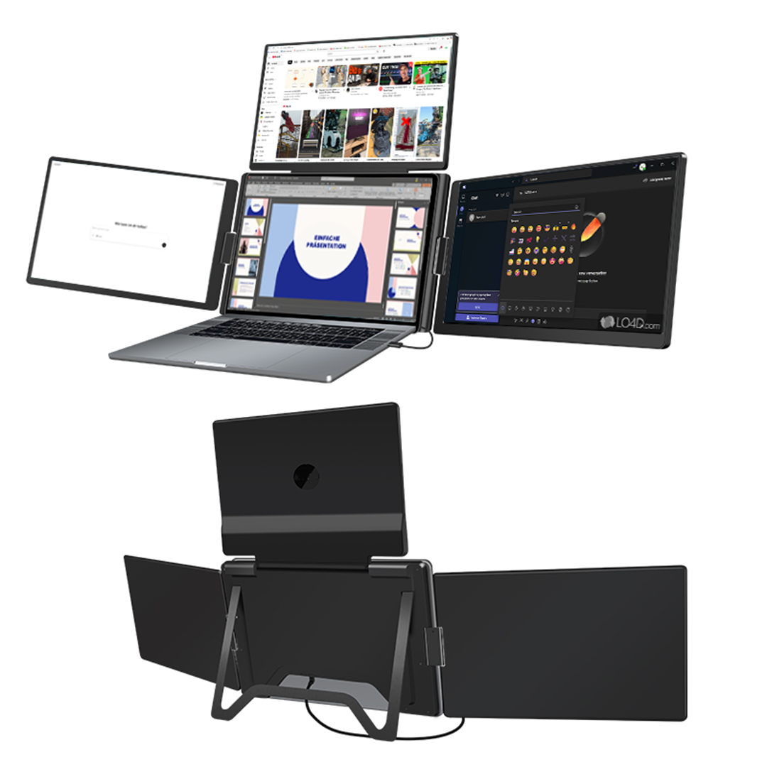 FlexiTriLap 14 pouces - L'extension d'écran d'ordinateur portable ultime